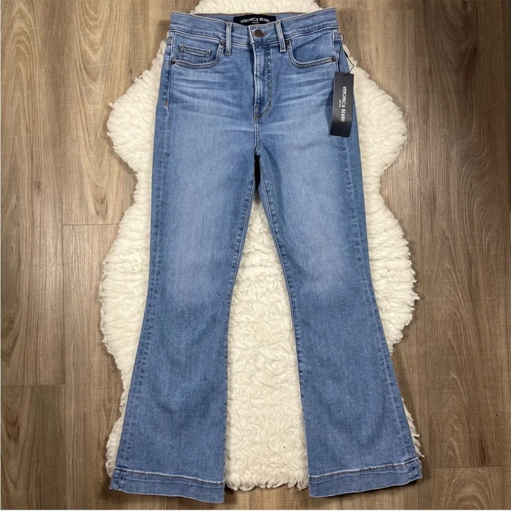 Veronica Beard Carson kick flare jeans